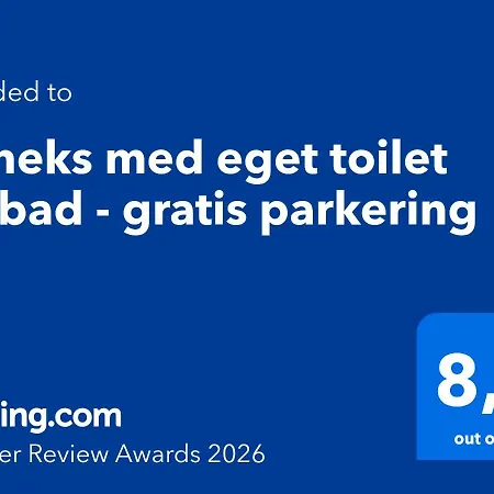 Anneks Med Eget Toilet Og Bad - Gratis Parkering *